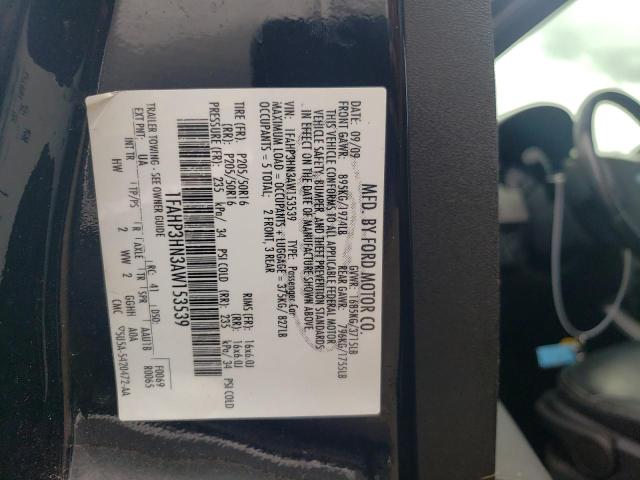 Photo 11 VIN: 1FAHP3HN3AW153539 - FORD FOCUS SEL 