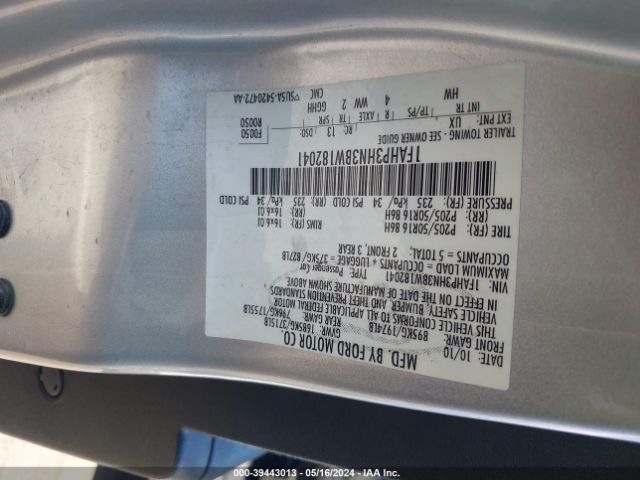 Photo 8 VIN: 1FAHP3HN3BW182041 - FORD FOCUS 