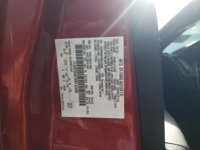 Photo 9 VIN: 1FAHP3HN7BW143680 - FORD FOCUS SEL 