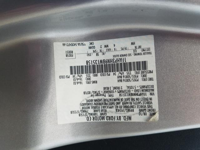 Photo 9 VIN: 1FAHP3HN9BW135158 - FORD FOCUS SEL 