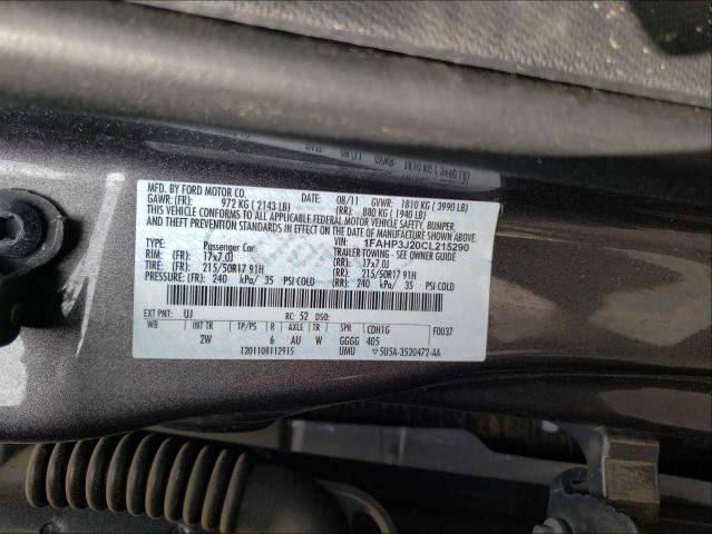 Photo 9 VIN: 1FAHP3J20CL215290 - FORD FOCUS TITA 