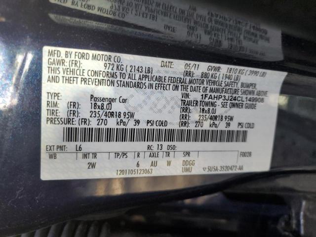 Photo 9 VIN: 1FAHP3J24CL149908 - FORD FOCUS TITA 