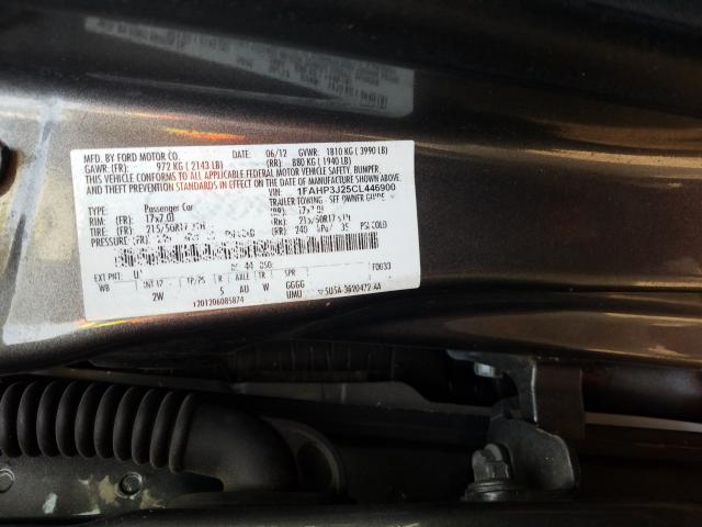 Photo 9 VIN: 1FAHP3J25CL446900 - FORD FOCUS 