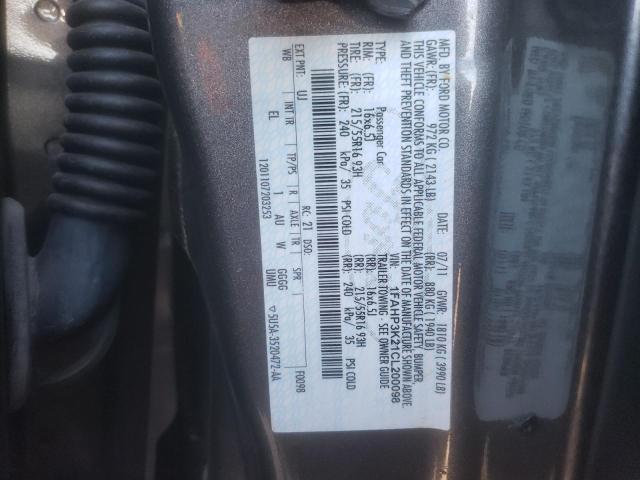 Photo 9 VIN: 1FAHP3K21CL200098 - FORD FOCUS SE 