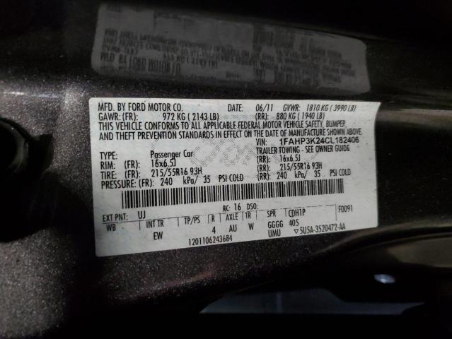 Photo 11 VIN: 1FAHP3K24CL182406 - FORD FOCUS SE 