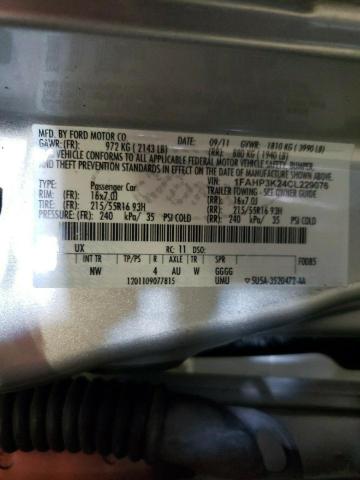 Photo 9 VIN: 1FAHP3K24CL229076 - FORD FOCUS SE 