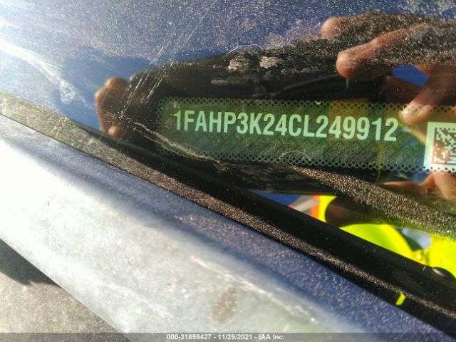 Photo 8 VIN: 1FAHP3K24CL249912 - FORD FOCUS 