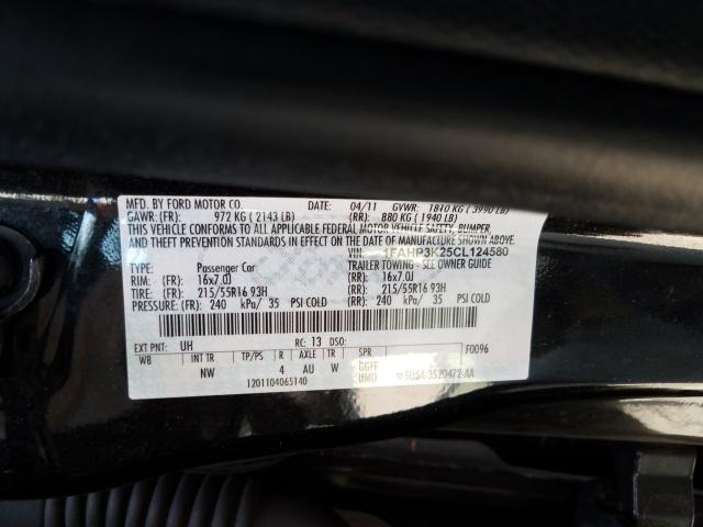 Photo 9 VIN: 1FAHP3K25CL124580 - FORD FOCUS SE 