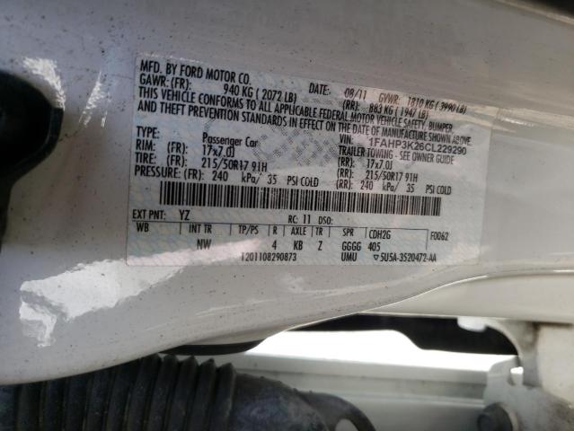 Photo 9 VIN: 1FAHP3K26CL229290 - FORD FOCUS SE 