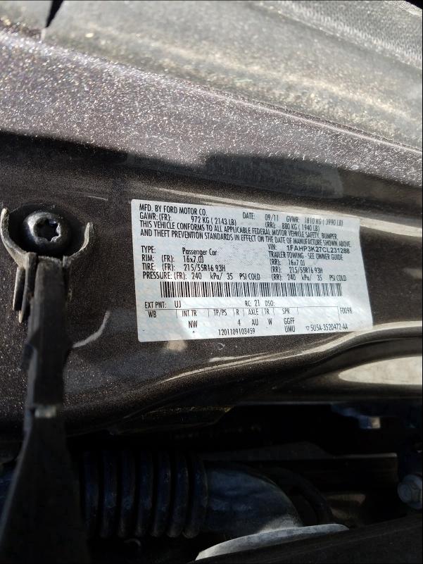 Photo 9 VIN: 1FAHP3K27CL231288 - FORD FOCUS SE 