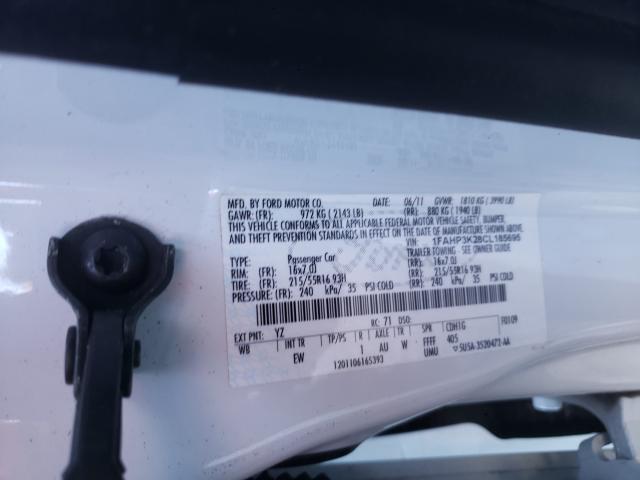 Photo 9 VIN: 1FAHP3K28CL185695 - FORD FOCUS SE 