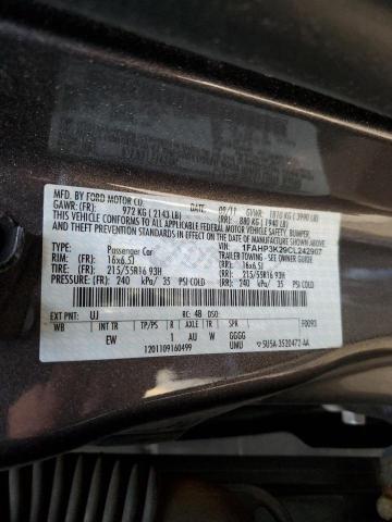 Photo 12 VIN: 1FAHP3K29CL242907 - FORD FOCUS SE 