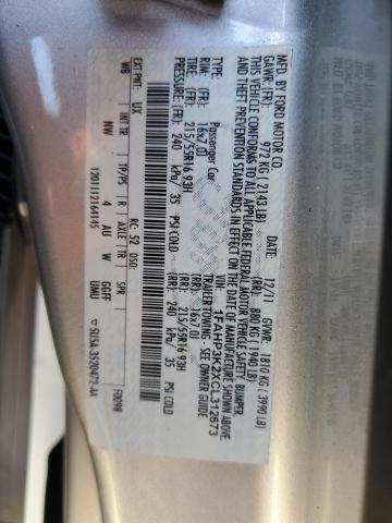 Photo 11 VIN: 1FAHP3K2XCL312673 - FORD FOCUS SE 