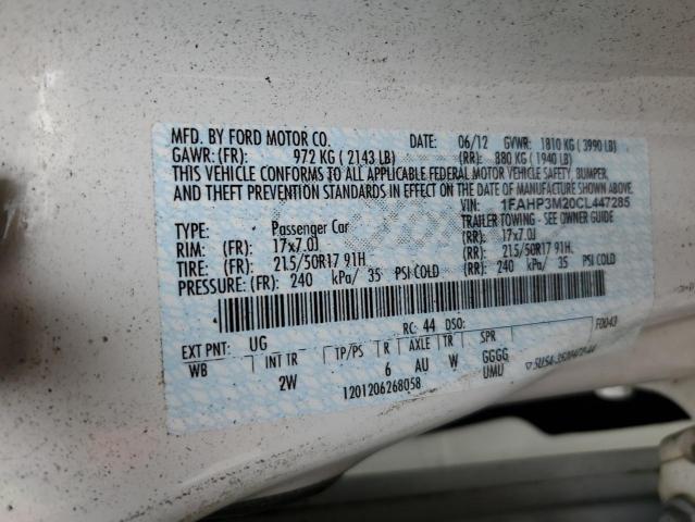 Photo 11 VIN: 1FAHP3M20CL447285 - FORD FOCUS 