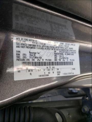 Photo 9 VIN: 1FAHP3M21CL358339 - FORD FOCUS SEL 