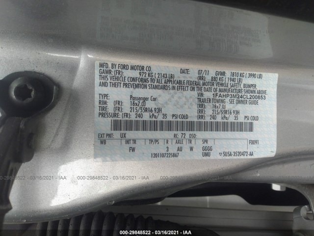 Photo 8 VIN: 1FAHP3M24CL200853 - FORD FOCUS 