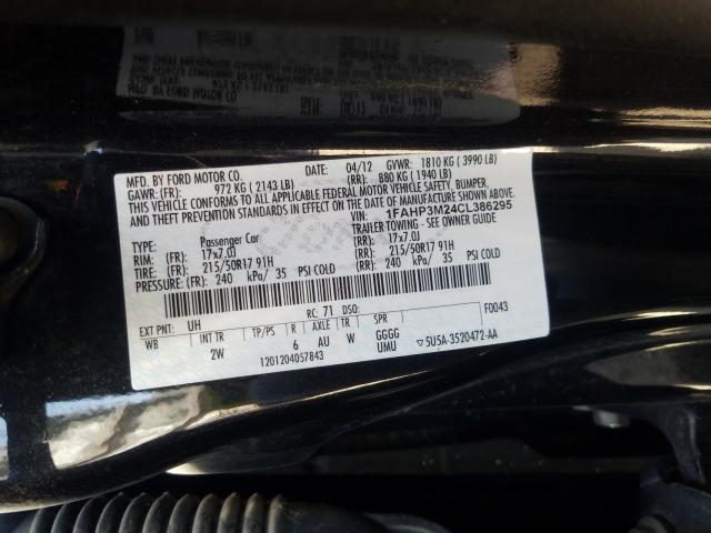 Photo 9 VIN: 1FAHP3M24CL386295 - FORD FOCUS SEL 