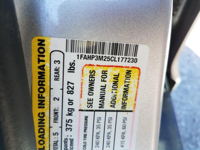 Photo 9 VIN: 1FAHP3M25CL177230 - FORD FOCUS SEL 