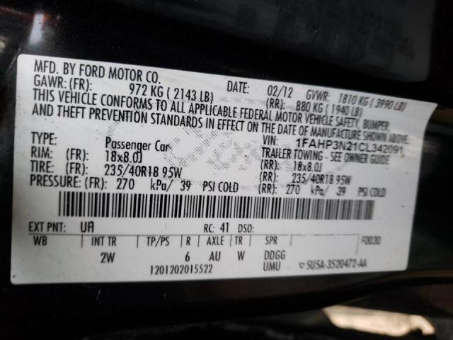 Photo 9 VIN: 1FAHP3N21CL342091 - FORD FOCUS TITA 