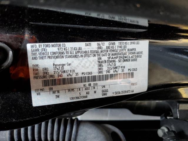 Photo 11 VIN: 1FAHP3N24CL475802 - FORD FOCUS 