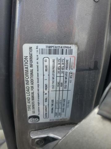 Photo 11 VIN: 1FAHP53U25A109464 - FORD TAURUS SE 