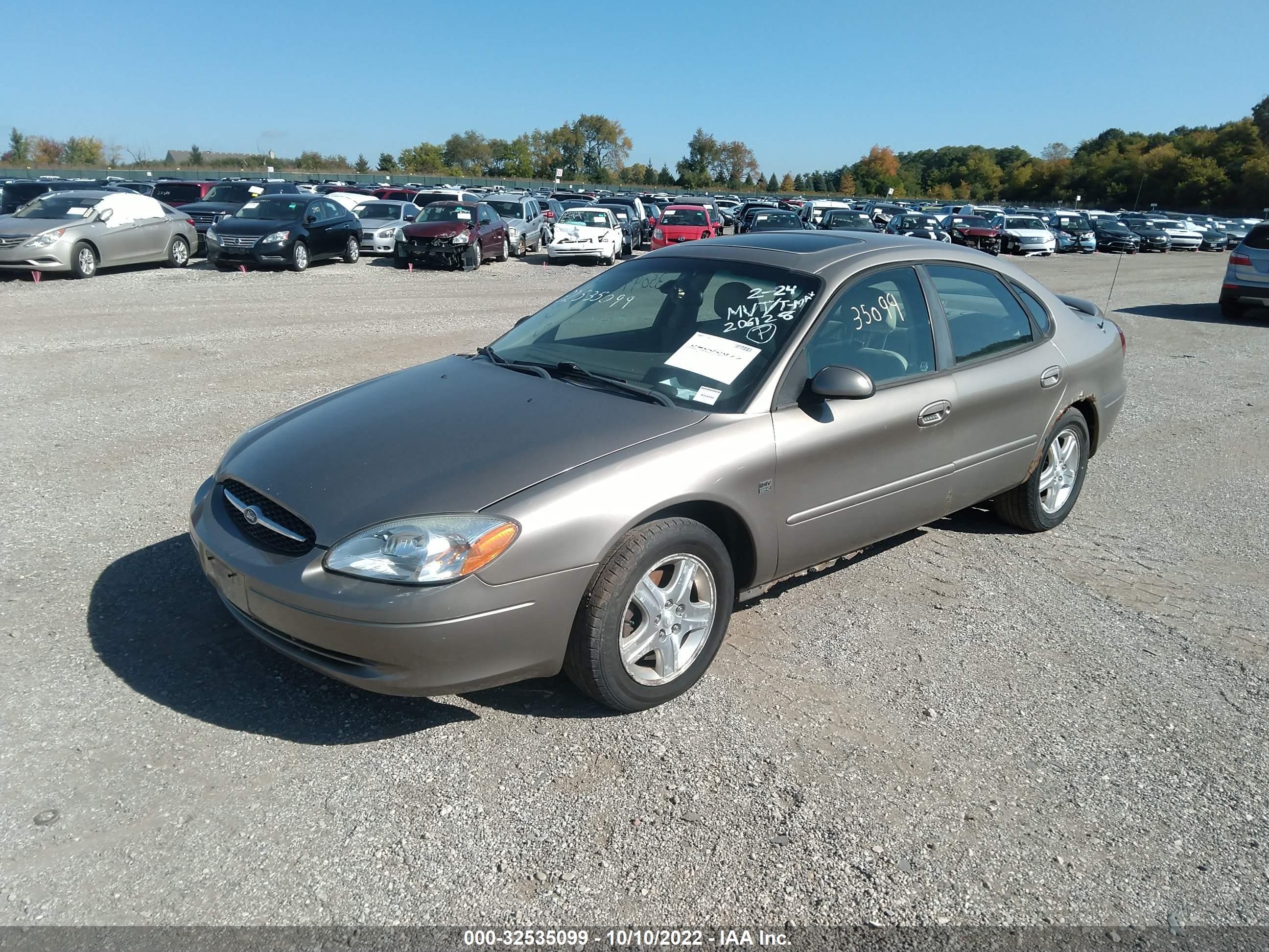 Photo 1 VIN: 1FAHP56S72G206128 - FORD TAURUS 