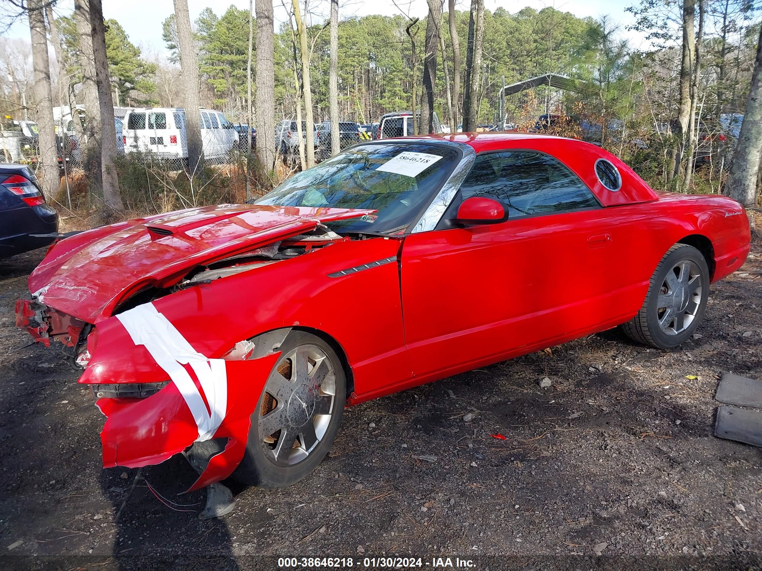 Photo 1 VIN: 1FAHP60A92Y125647 - FORD THUNDERBIRD 