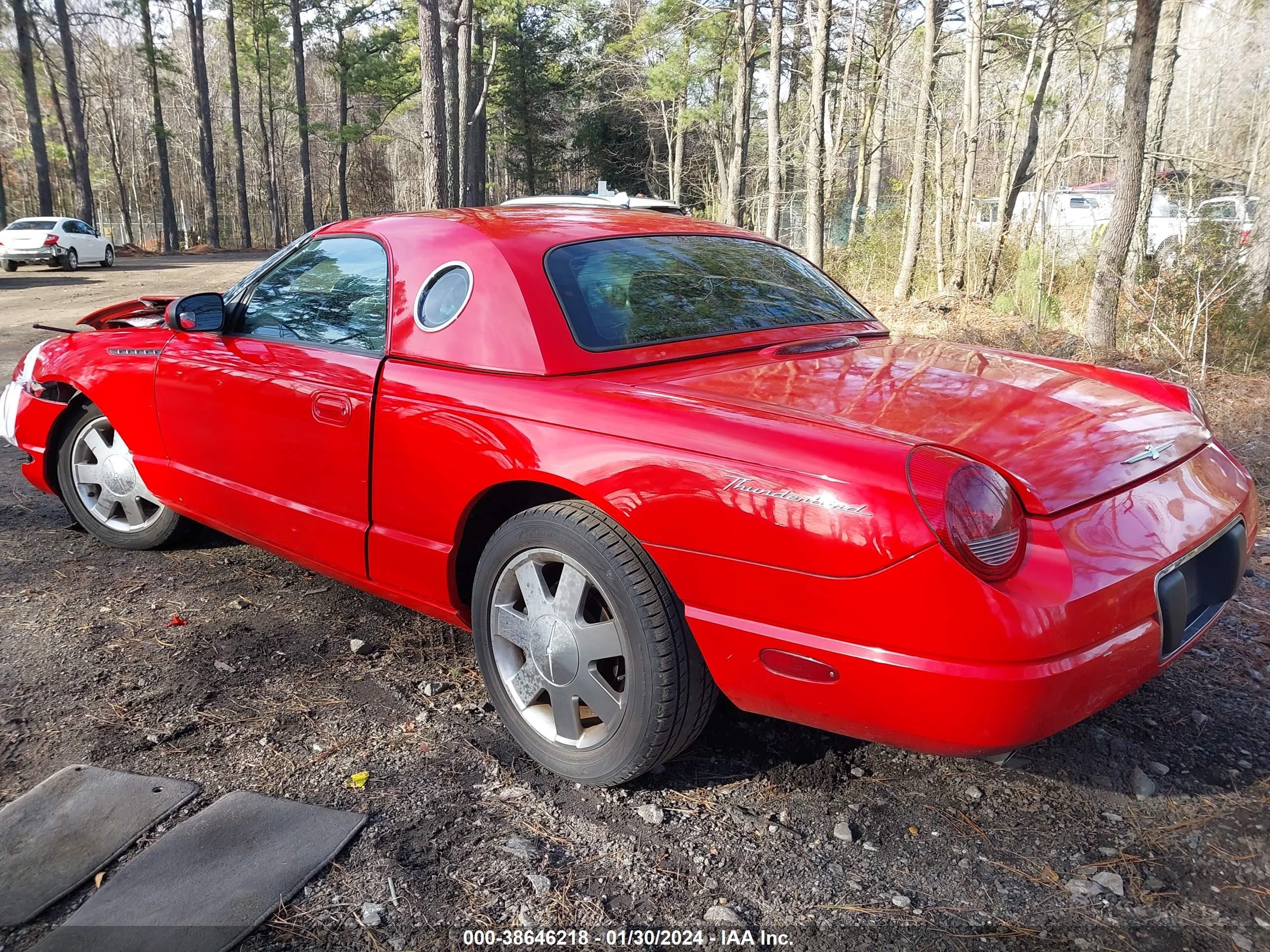 Photo 2 VIN: 1FAHP60A92Y125647 - FORD THUNDERBIRD 