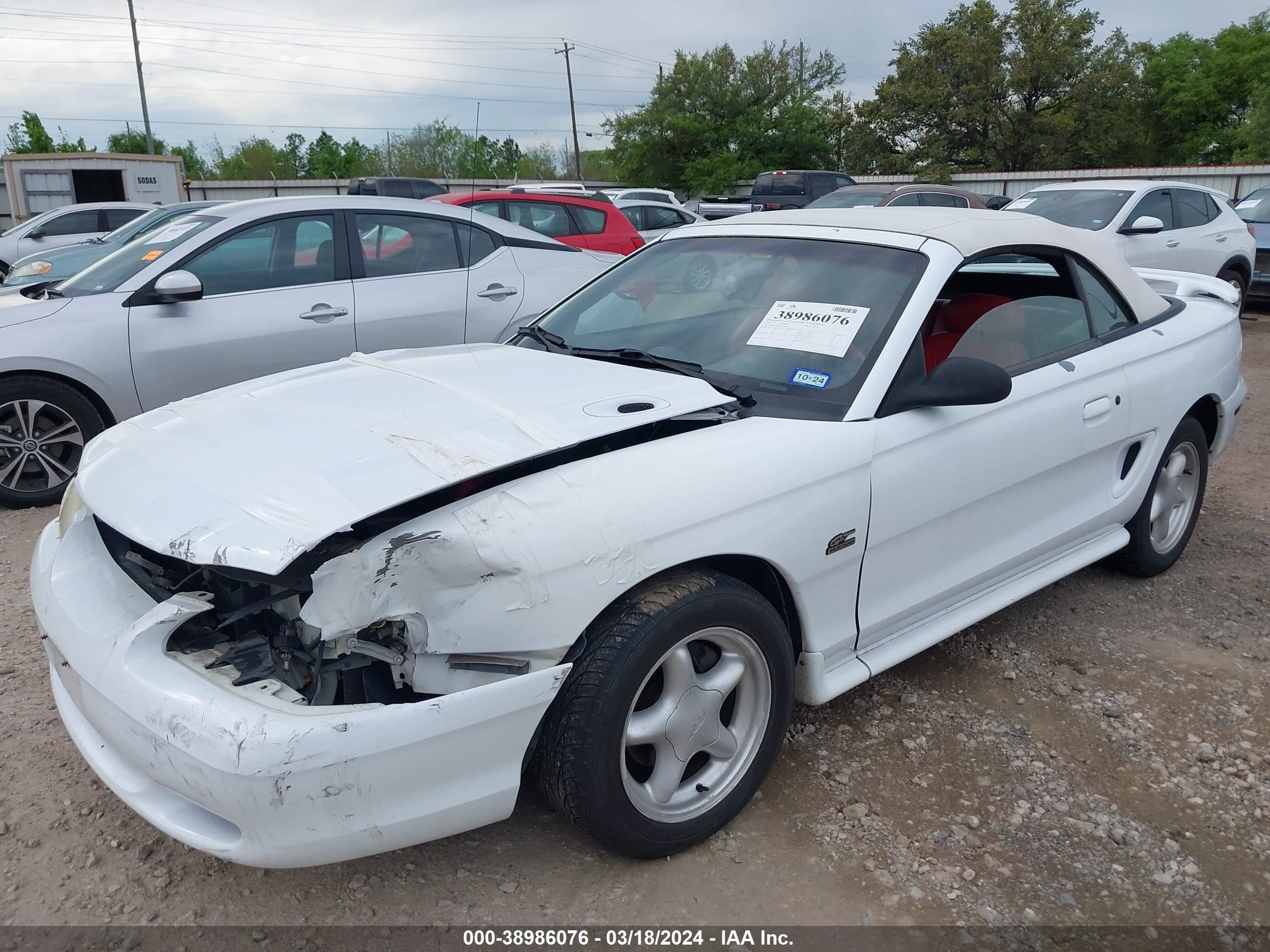 Photo 1 VIN: 1FALP45TXSF263850 - FORD MUSTANG 