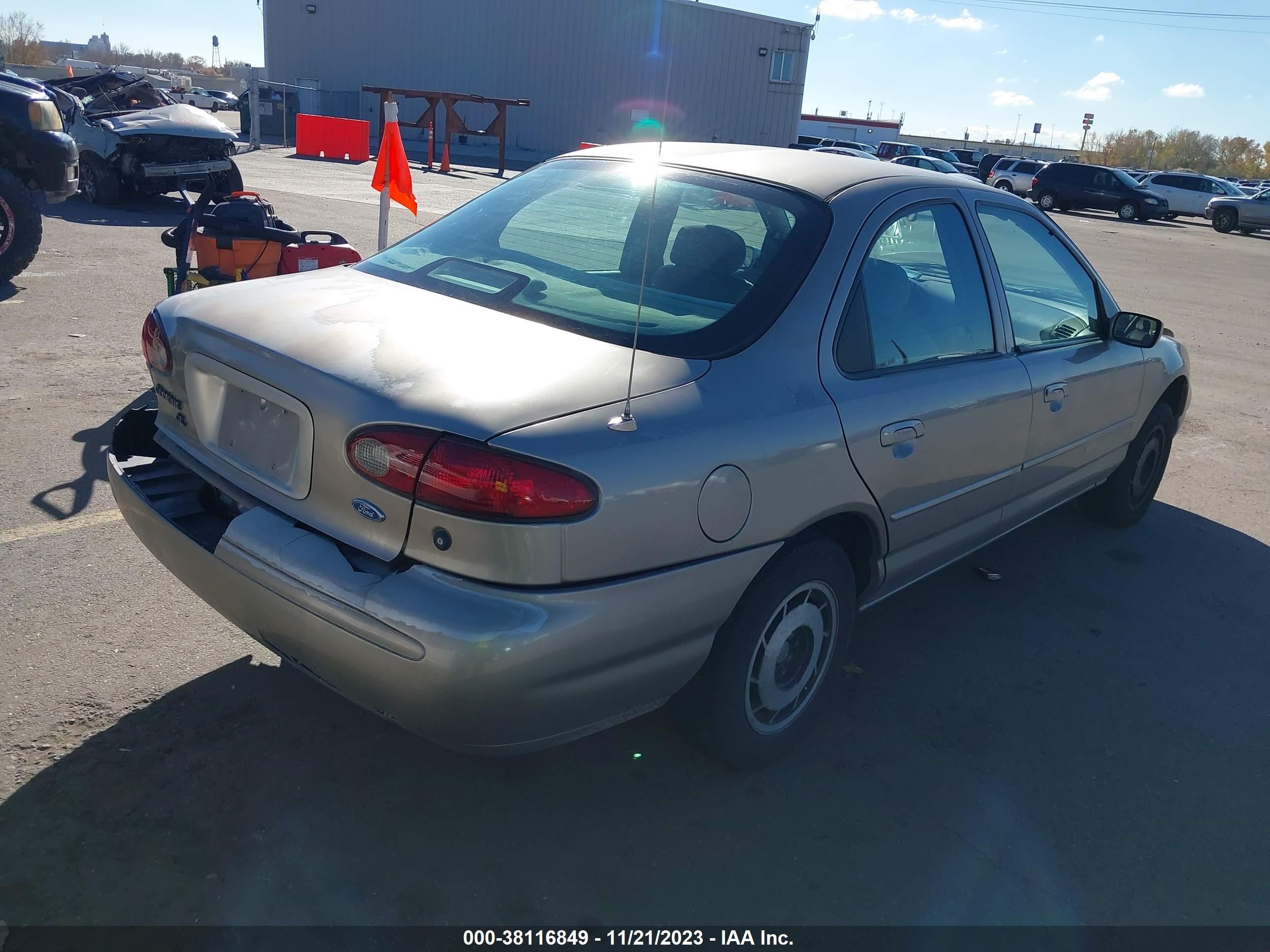 Photo 3 VIN: 1FALP6530TK128719 - FORD CONTOUR 