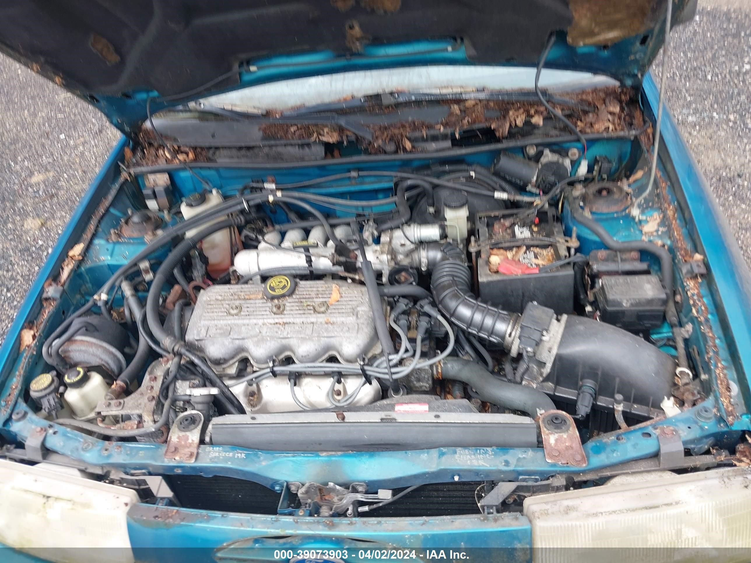 Photo 9 VIN: 1FAPP15J0PW376096 - FORD ESCORT 