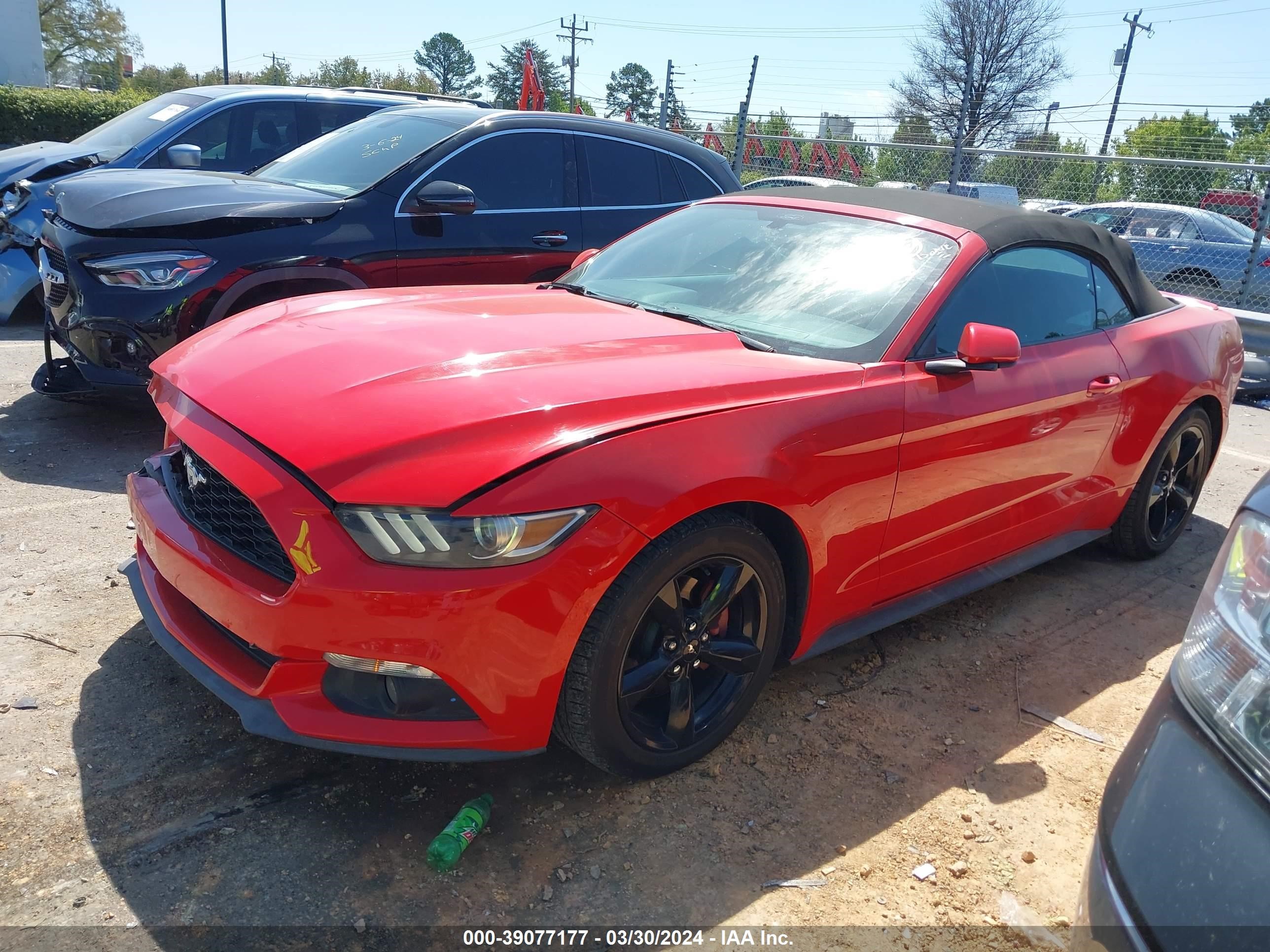 Photo 1 VIN: 1FATP8EM3F5392766 - FORD MUSTANG 