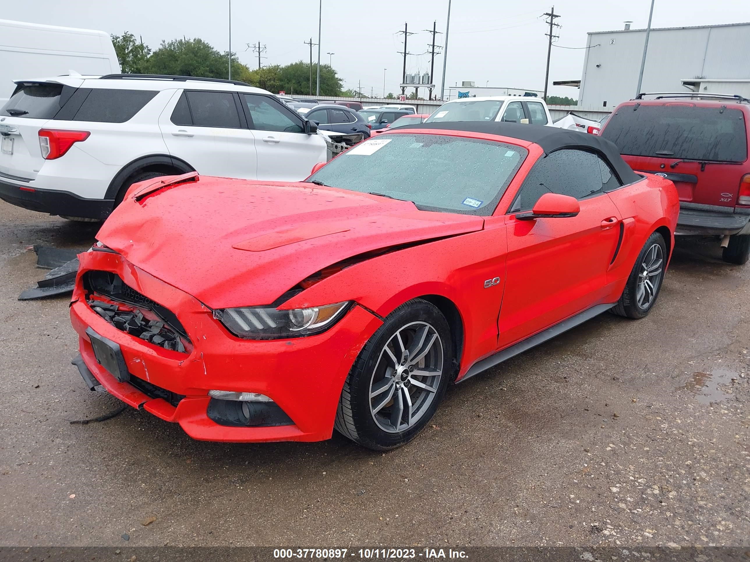 Photo 1 VIN: 1FATP8FF5G5225293 - FORD MUSTANG 