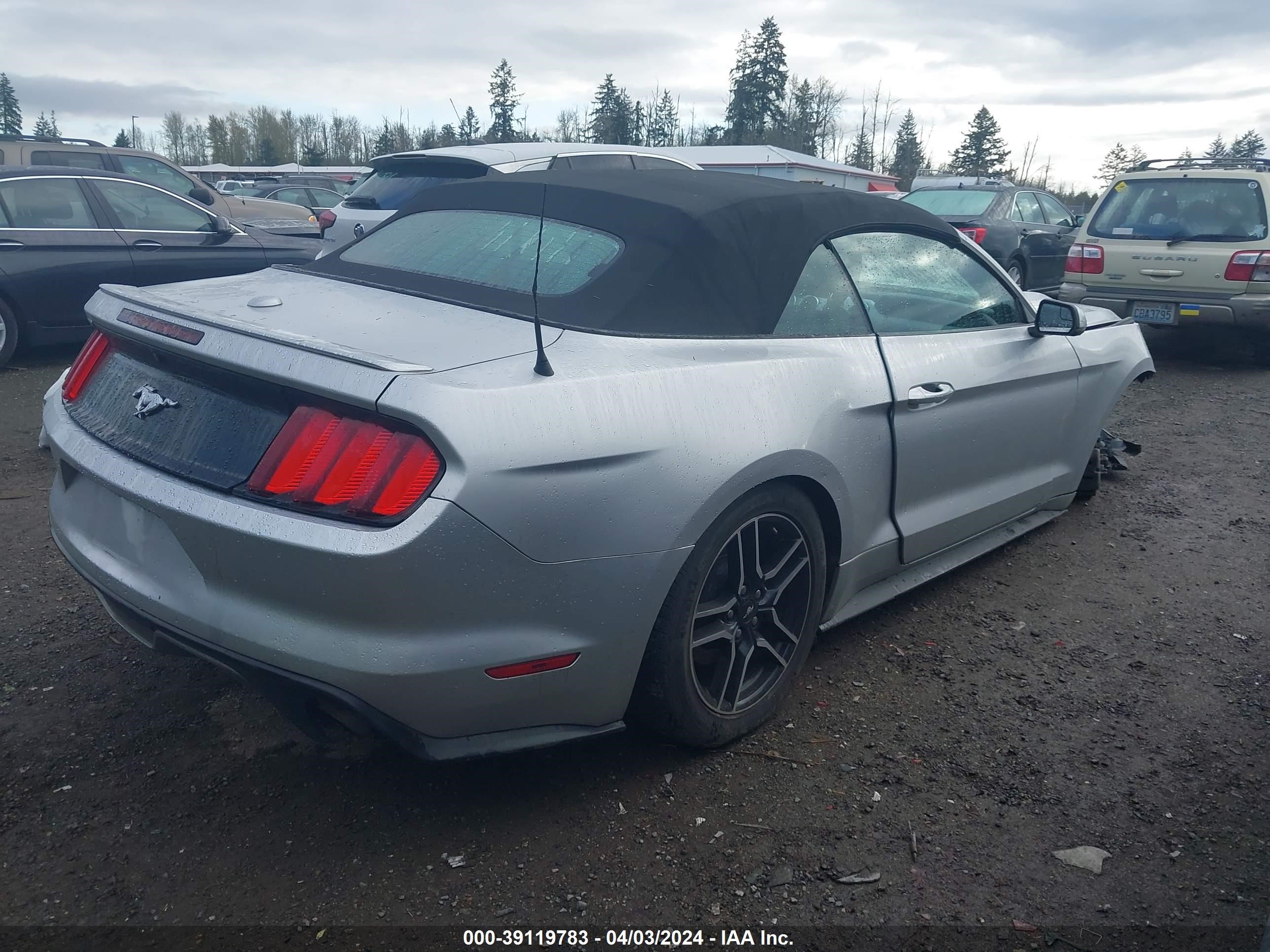 Photo 3 VIN: 1FATP8UH4F5426511 - FORD MUSTANG 