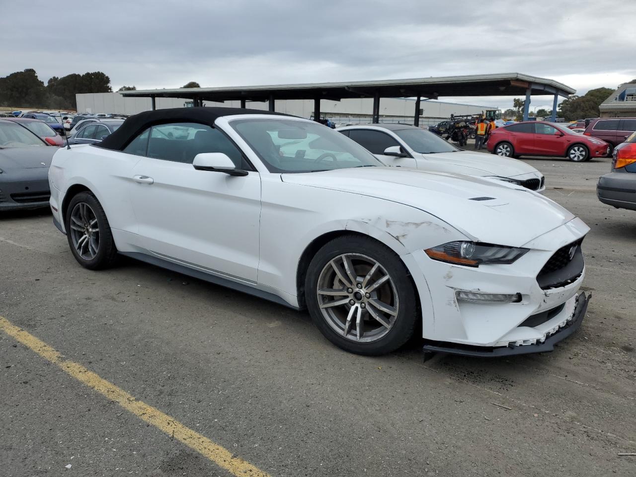 Photo 3 VIN: 1FATP8UH5J5132687 - FORD MUSTANG 