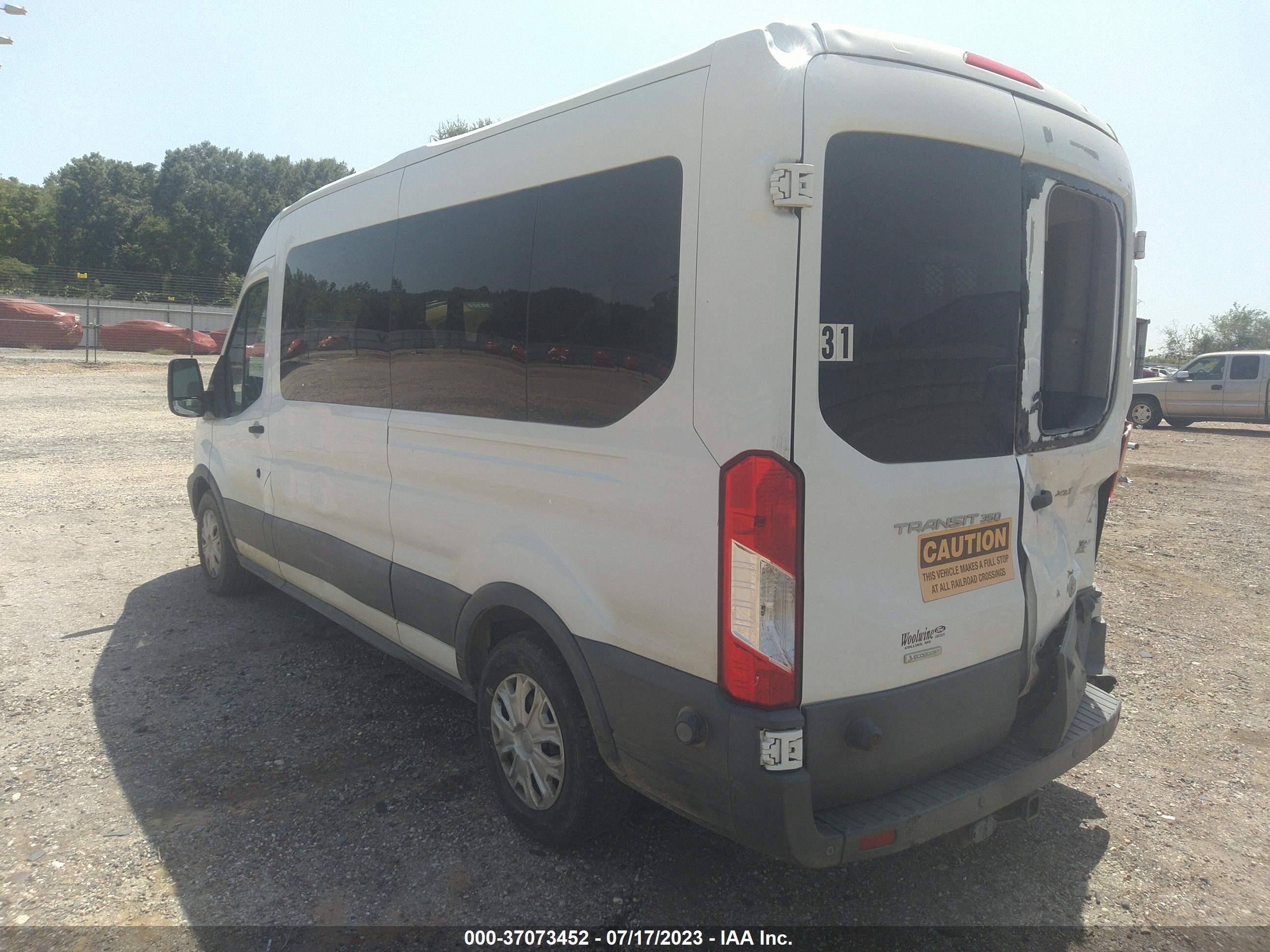 Photo 2 VIN: 1FBAX2CG6GKA79875 - FORD TRANSIT 