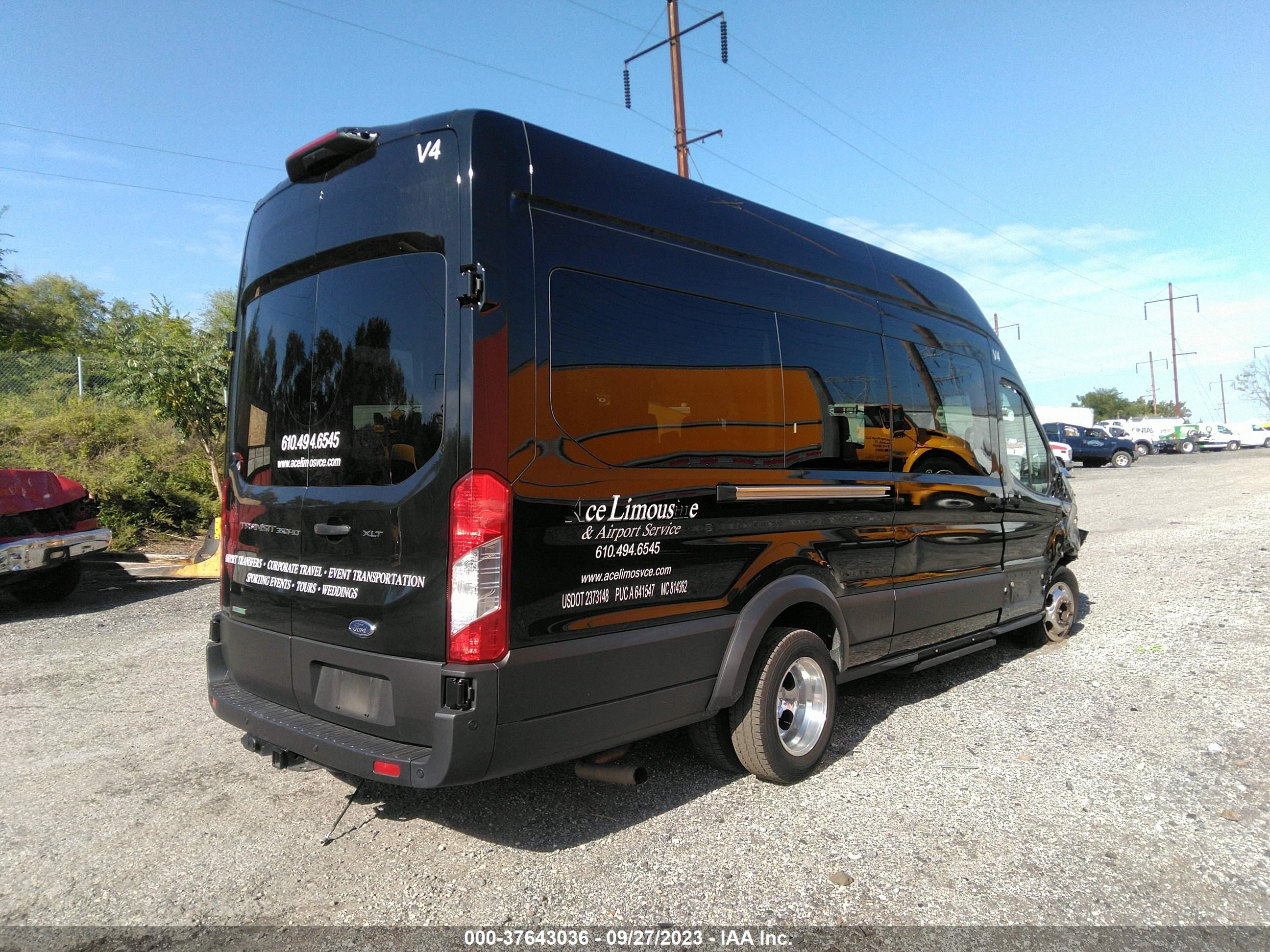 Photo 3 VIN: 1FBVU4XGXPKA45454 - FORD TRANSIT 