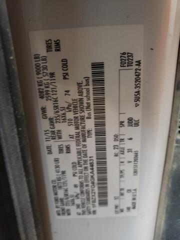 Photo 12 VIN: 1FBZX2YG4GKA44831 - FORD TRANSIT T- 