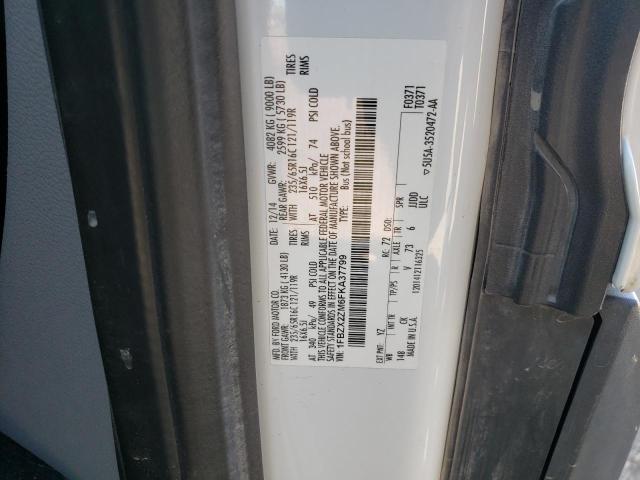 Photo 9 VIN: 1FBZX2ZM6FKA37799 - FORD TRANSIT T- 