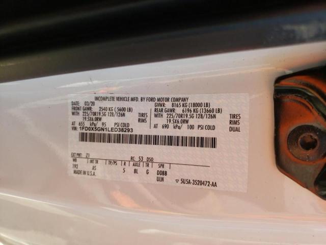 Photo 9 VIN: 1FD0X5GN1LED38293 - FORD F550 SUPER 