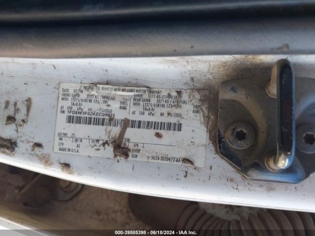 Photo 8 VIN: 1FD8W3F62KEC09921 - FORD F-350 