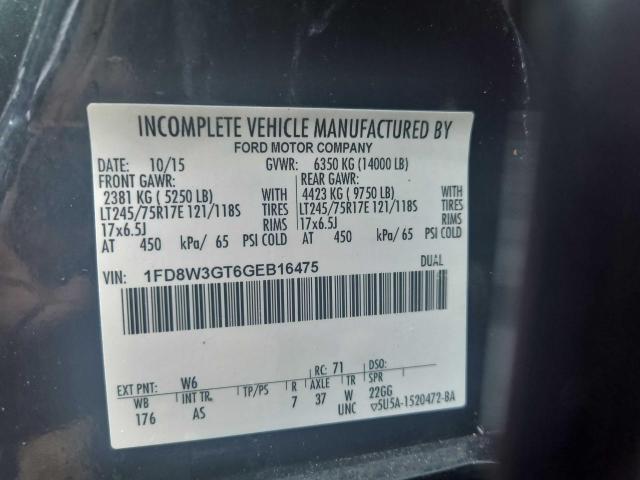 Photo 9 VIN: 1FD8W3GT6GEB16475 - FORD F350 