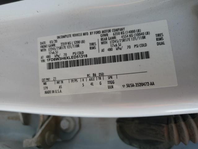 Photo 11 VIN: 1FD8W3H6XLED51318 - FORD F350 