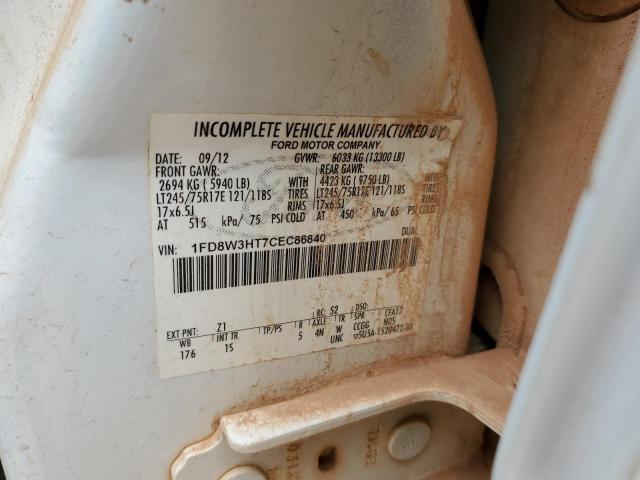 Photo 11 VIN: 1FD8W3HT7CEC86840 - FORD F350 SUPER 