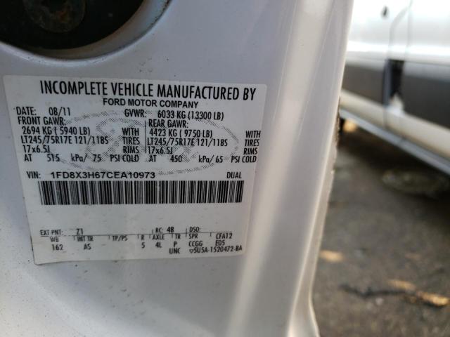 Photo 9 VIN: 1FD8X3H67CEA10973 - FORD F350 SUPER 