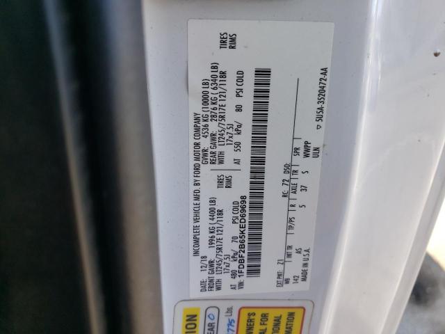 Photo 11 VIN: 1FDBF2B65KED69698 - FORD F250 SUPER 