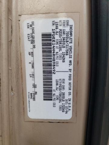 Photo 12 VIN: 1FDEE14H4RHB98492 - FORD E150 