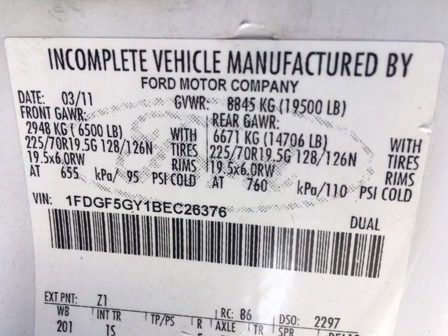 Photo 9 VIN: 1FDGF5GY1BEC26376 - FORD F550 SUPER 