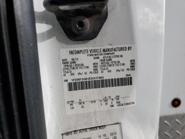 Photo 11 VIN: 1FDRF3G61EEA17462 - FORD F350 