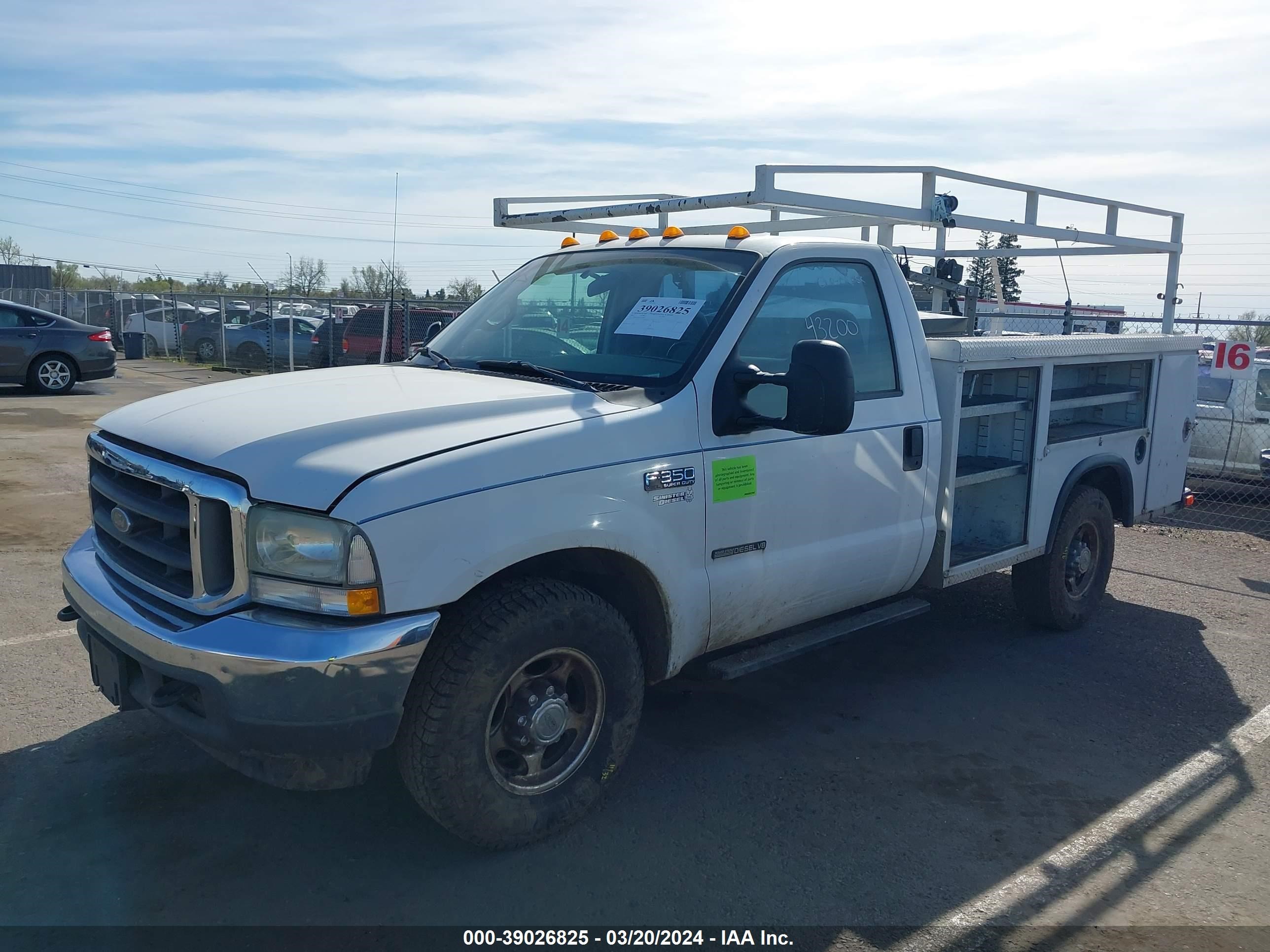 Photo 1 VIN: 1FDSF34F92EA29585 - FORD F350 